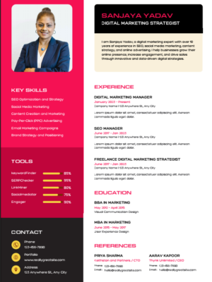 Professional Resume E